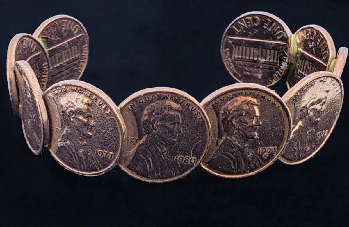 Copper Penny Bracelet photo 2