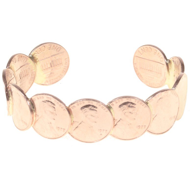 Copper Penny Bracelet photo 3